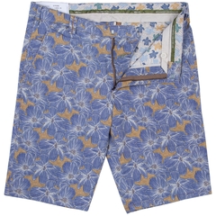 Palma Stretch Cotton Floral Print Shorts-shorts-FA2 Online Outlet Store