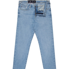 Taper Fit Aged Comfort Stretch Denim Jeans-jeans-FA2 Online Outlet Store