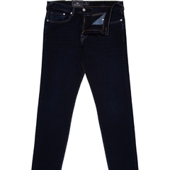 Taper Fit Aged Comfort Stretch Denim Jeans-jeans-FA2 Online Outlet Store