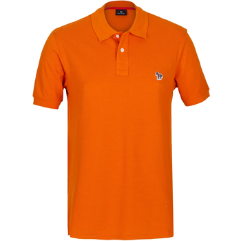 Organic Cotton Pique Zebra Logo Polo