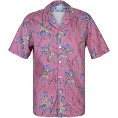 Classic Fit Floral Print Short Sleeve Shirt-shirts-FA2 Online Outlet Store