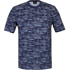 Organic Cotton Waves Print T-Shirt-gifts-FA2 Online Outlet Store