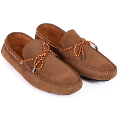 Springfield Tan Suede Moccasin Loafer-shoes & boots-FA2 Online Outlet Store