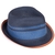 Block Stripe Trilby Hat