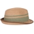 Block Stripe Trilby Hat
