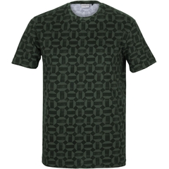 Slim Fit Geometric Print T-Shirt-t-shirts & polos-FA2 Online Outlet Store