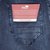 Tapered Fit Double Dyed Dark Aged Denim Jeans
