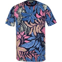 Regular Fit Nocturnal Floral Print T-Shirt-t-shirts & polos-FA2 Online Outlet Store