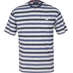 Loose Fit Stripe T-Shirt-t-shirts & polos-FA2 Online Outlet Store