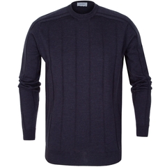 Wilmot Luxury Fine Merino Rib Pullover-knitwear-FA2 Online Outlet Store