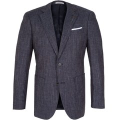 Guard Wool, Cotton & Linen Check Blazer-jackets & blazers-FA2 Online Outlet Store