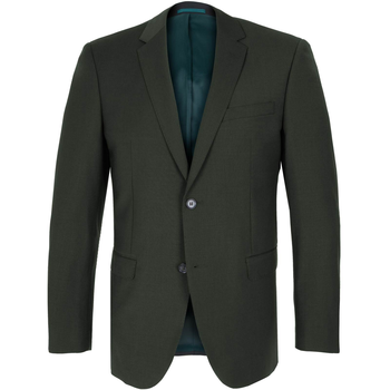 Nitro Dark Green Stretch Wool Blend Suit