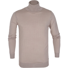 Roll Neck Destin Wool Blend Pullover-knitwear-FA2 Online Outlet Store