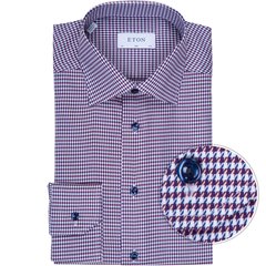 Slim Fit Bold Houndstooth Dress Shirt-shirts-FA2 Online Outlet Store