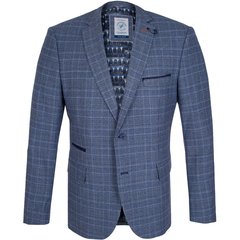 Blue Check Blazer-jackets & blazers-FA2 Online Outlet Store