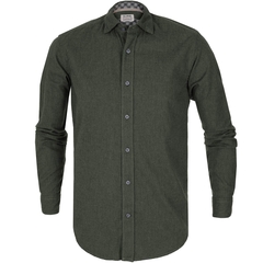 Treviso Melange Cotton Flannel Shirt-shirts-FA2 Online Outlet Store
