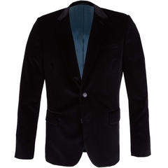 Soho Velvet Blazer-jackets & blazers-FA2 Online Outlet Store