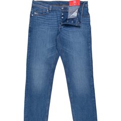 Larkee-Beex Regular Tapered Fit Mid Aged Stretch Denim Jeans-jeans-FA2 Online Outlet Store