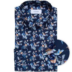 Contemporary Fit Floral Print Dress Shirt-shirts-FA2 Online Outlet Store