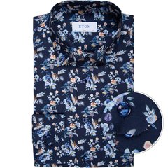 Slim Fit Floral Print Dress Shirt-shirts-FA2 Online Outlet Store