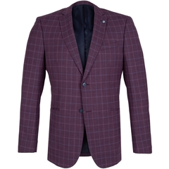 Jayson Stretch Wool Blend Check Suit-suits & trousers-FA2 Online Outlet Store