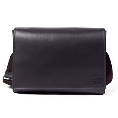 Dark Purple Leather Messenger Bag-sale accessories-FA2 Online Outlet Store
