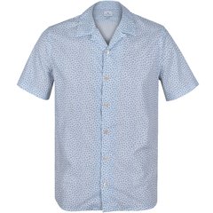 Classic Fit Small Flowers Print Casual Shirt-shirts-FA2 Online Outlet Store