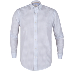 Treviso Geometric Circles Print Casual Cotton Shirt-shirts-FA2 Online Outlet Store