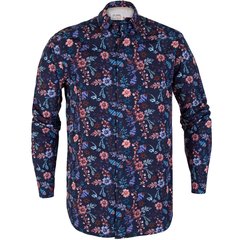 Treviso Big Floral Print Casual Cotton Shirt-shirts-FA2 Online Outlet Store