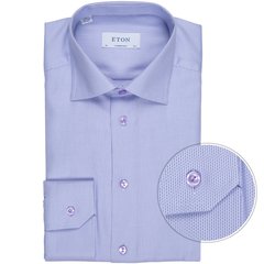 Contemporary Fit Luxury Cotton Twill Herringbone Stripe Dress Shirt-shirts-FA2 Online Outlet Store
