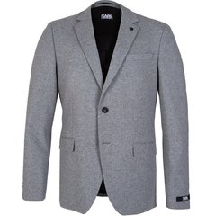 Clever Stretch Melange Knit Dress Jacket-jackets & blazers-FA2 Online Outlet Store