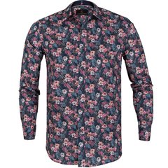 Blake Stretch Cotton Floral Print Shirt-shirts-FA2 Online Outlet Store