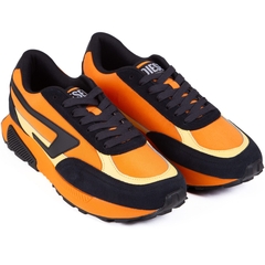 Orange & Black Tyche D Sport Trainers-shoes & boots-FA2 Online Outlet Store