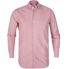 Treviso Herringbone Weave Soft Cotton Shirt-shirts-FA2 Online Outlet Store