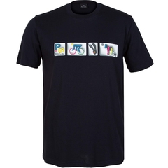 Organic Cotton Badges Print T-Shirt-t-shirts & polos-FA2 Online Outlet Store