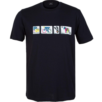 Organic Cotton Badges Print T-Shirt