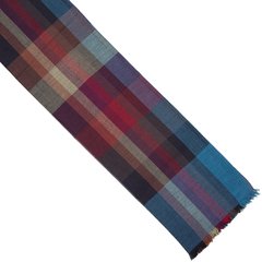 Luxury Wool/Silk Clash Check Scarf-sale accessories-FA2 Online Outlet Store