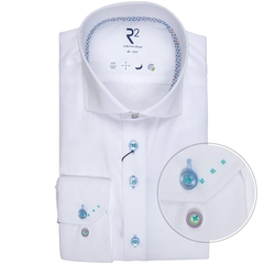 Stretch Cotton Lyocell Fine Twill Dress Shirt-shirts-FA2 Online Outlet Store