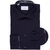 Slim Fit Luxury Cotton Twill Dress Shirt With Paisley Print Trim