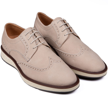 Elio Nubuck Brogue Derby Casual Shoes