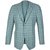 Luxury Wool & Silk Check Blazer