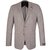 Smart Linen & Wool Blend Check Blazer