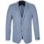 Smart Linen & Wool Blend Check Blazer