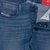 Zatiny Slim Bootcut Light Aged Stretch Denim Jean