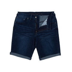 Benson Dark Wash Stretch Denim Shorts-shorts-FA2 Online Outlet Store