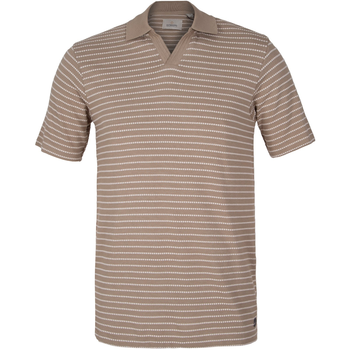 Alistar Knitted Stripe V Polo