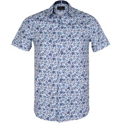 Brent Floral Print Short Sleeve Shirt-shirts-FA2 Online Outlet Store