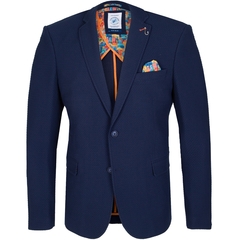Bubble Weave Stretch Knit Blazer-jackets & blazers-FA2 Online Outlet Store
