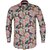 Beaumont Leaves Print Cotton/Linen Shirt