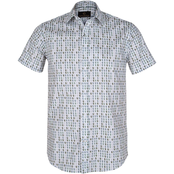 Brody Geometric Print Short Sleeve Shirt